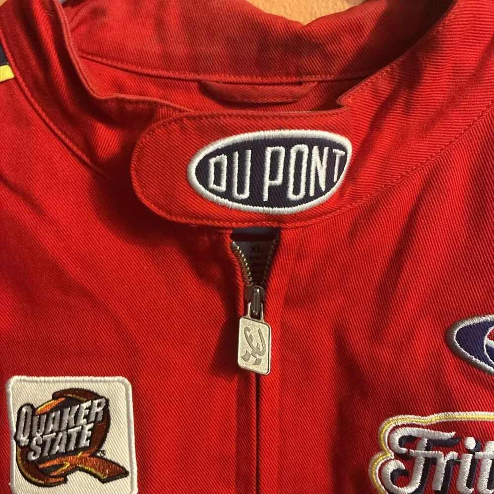 Chase Jeff Gordon Dupont NASCAR Racing Jacket Men Size Xtra Large Xl Coat